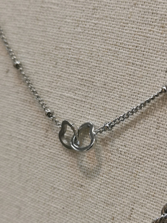 Best Friends Halskette | 18K vergoldet: Silber